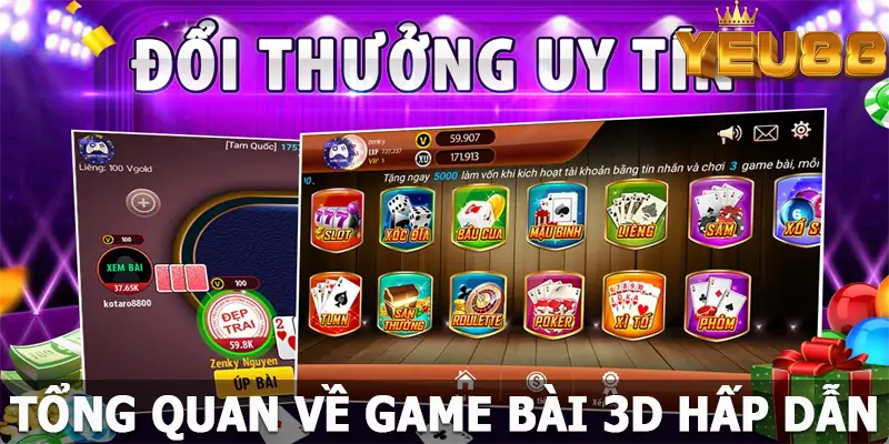 Đôi lời về game bài 3D