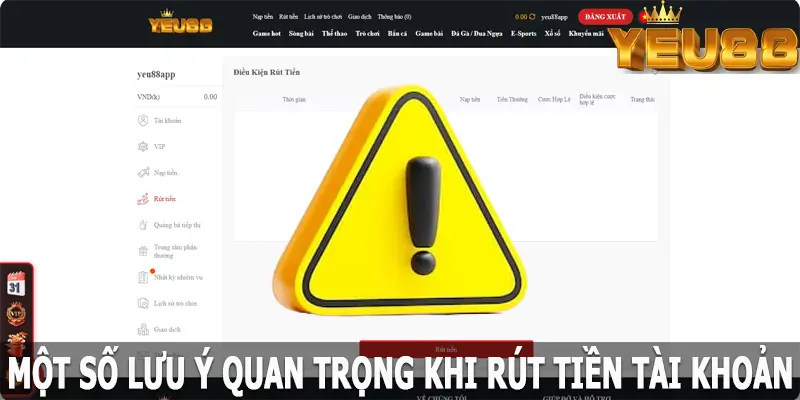 Một số lưu ý quan trọng mà cao thủ nên biết