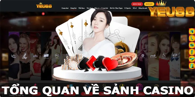 Tổng hợp những thông tin về casino Yeu88