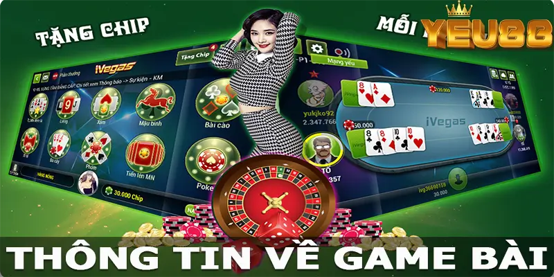 Thông tin về game bài Yeu88